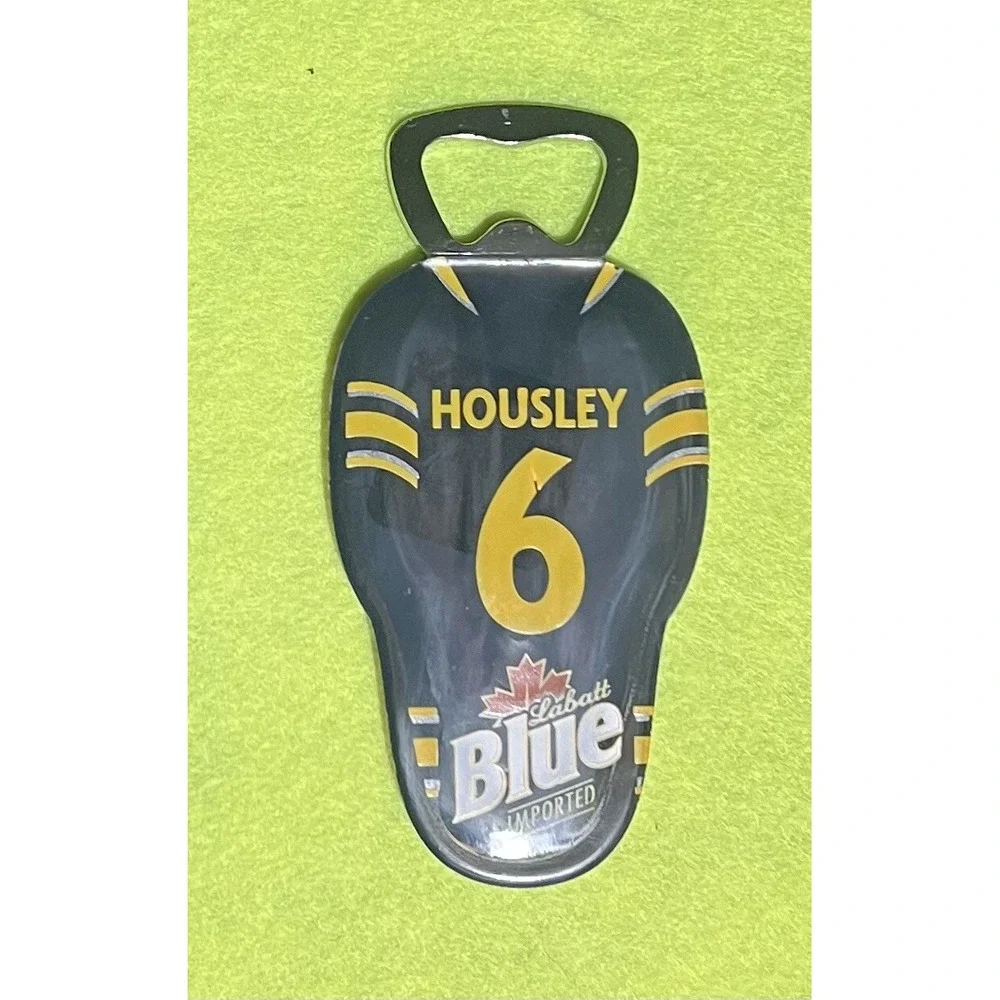 Buffalo Sabres Bottle‎ Opener Housley #6 LaBatt Blue